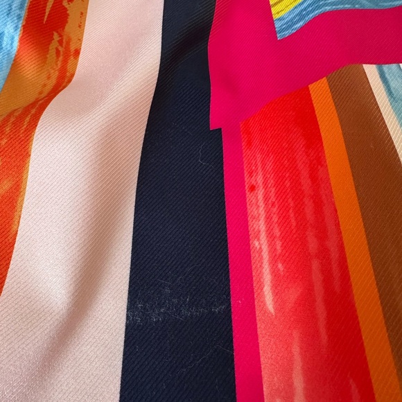 Gracia Pleated Maxi rich color shirt. Size S. - Picture 14 of 14